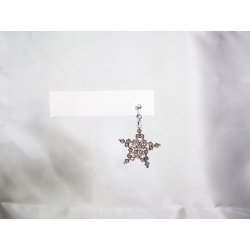 Clips  - Silver 925 - Earrings Norma - Clips  - Silver 925 - Argent 925